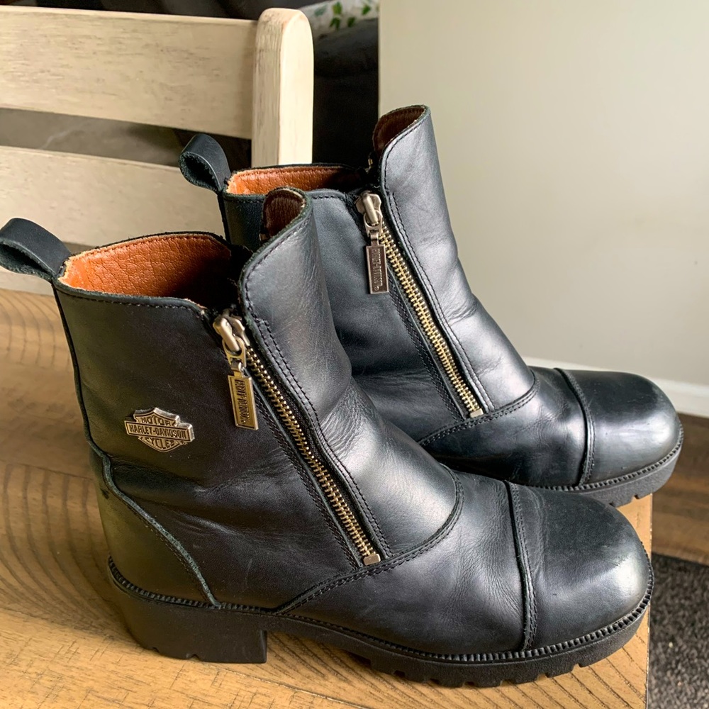 Women’s Harley Davidson Leather Boots size 8.5